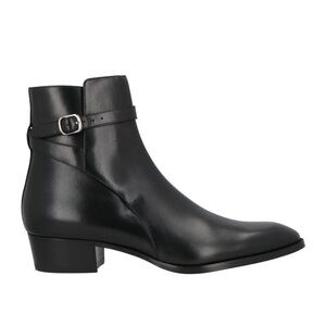 Celine Drugstore Jodhpur Black Leather Boots
